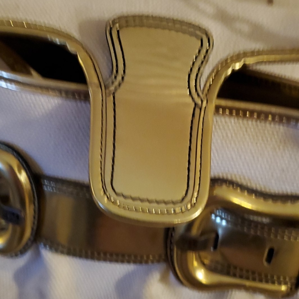 Authentic Fendi Bi Bis Gold creme - Picture 7 of 10